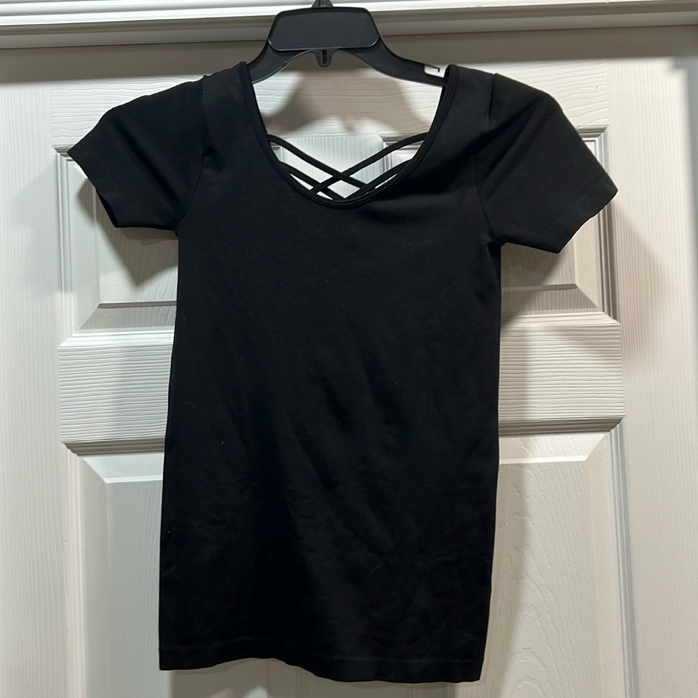 Short sleeve, activewear knit shirt